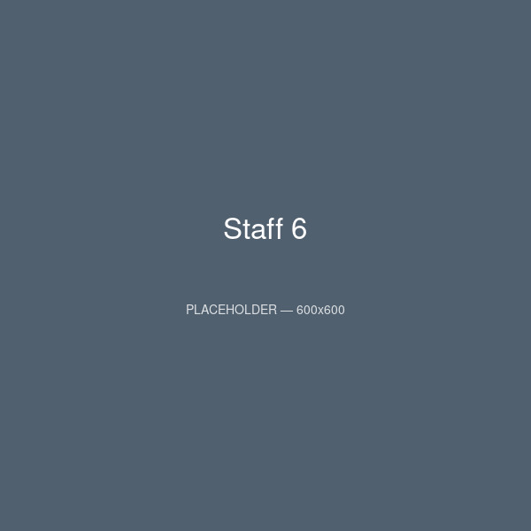Placeholder image - staff-6 - replace before launch
